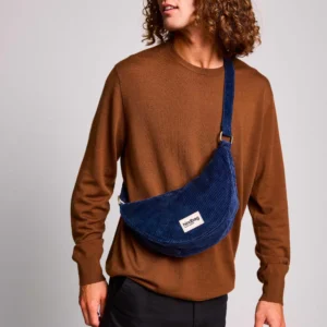 Hindbag Andrea fanny pack navy corduroy