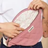 Hindbag Olivia Quilted Blush Pink fanny pack