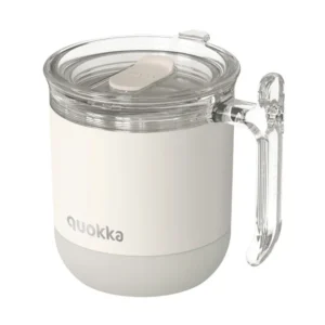 Quokka Steel Drop Safe Wave White insulated mug 260ml