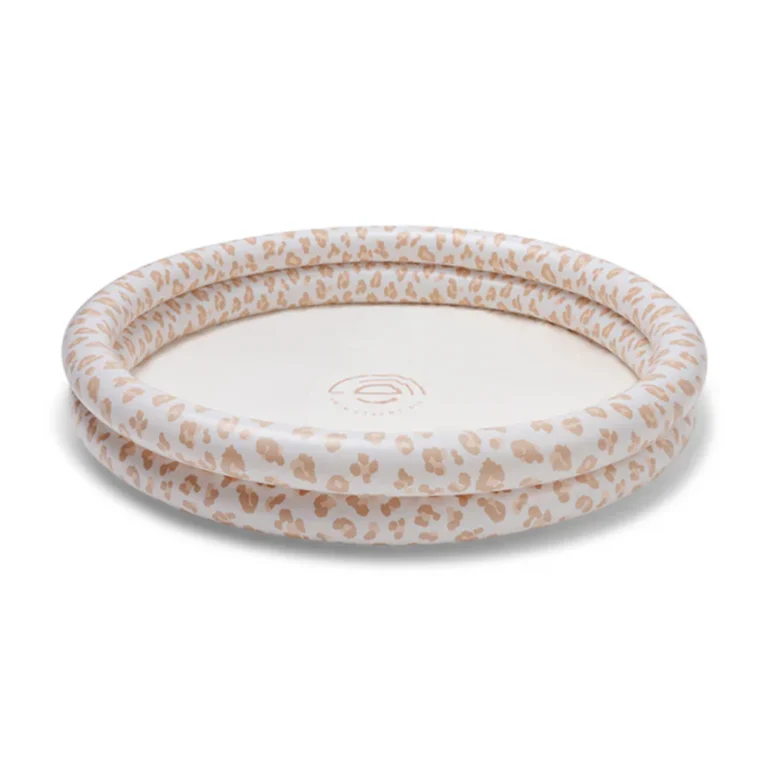 Swim Essentials Παιδική Πισίνα Beige – Leopard Ø100 cm