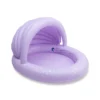 Swim Essentials Παιδική Πισίνα με Σκίαστρο Lila – Leopard Ø100 cm