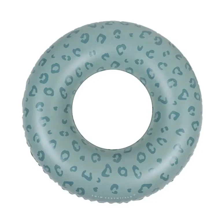 Swim Essentials Παιδικό Σωσίβιο Green – Leopard Ø90 cm