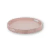 HOUSEVITAMIN Δίσκος Σερβιρίσματος MDF Light Pink 35x35