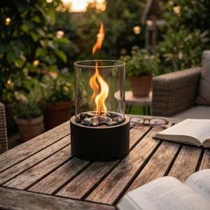 HOUSEVITAMIN Διακοσμητικό Επιτραπέζιο Τζάκι Black