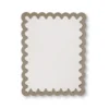 HOUSEVITAMIN Καθρέπτης Wavey Taupe 24x33cm