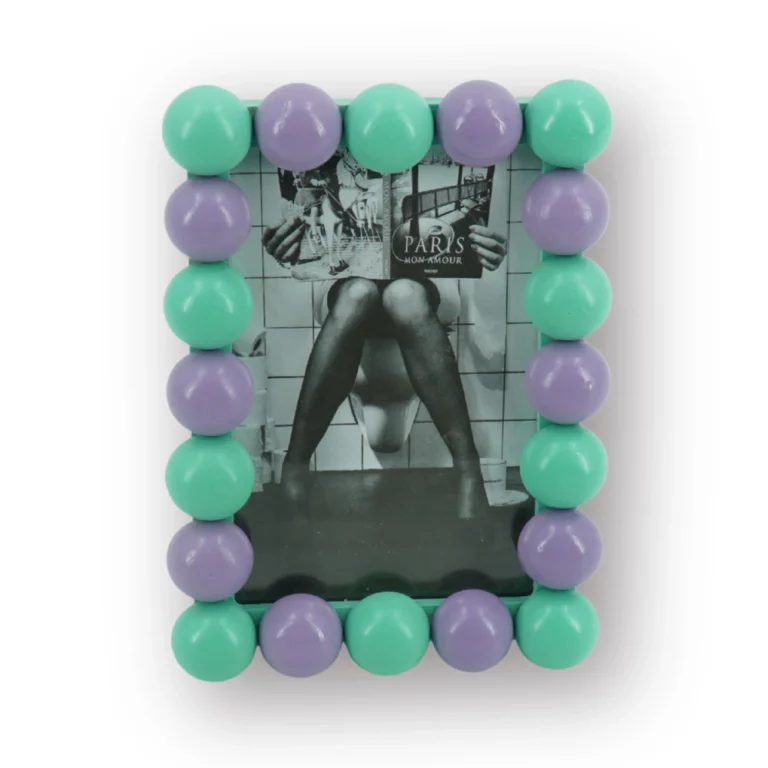 HOUSEVITAMIN Κορνίζα Bubbles Lilac/Mint 18.5x13.5cm