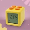 Mary’s Mini Ξυπνητήρι Cube Yellow – Ρολόι Ξυπνητήρι σε Σχήμα Κύβου