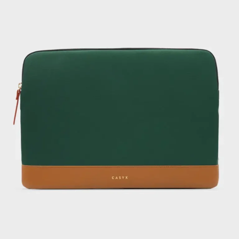 CASYX Θήκη Laptop 13 ιντσών Victorian Green αδιάβροχη sleeve