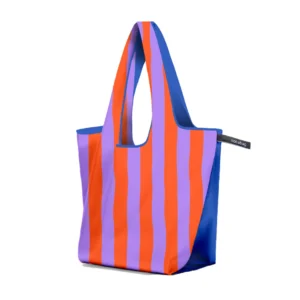 Notabag Tote Royal Stripes – Foldable Eco Tote Bag