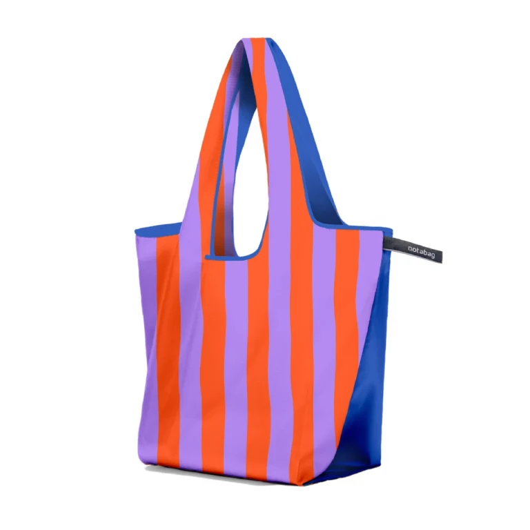 Notabag Tote Royal Stripes – Πτυσσόμενη Tote Τσάντα από Ανακυκλωμένα Υλικά