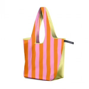 Notabag Tote Vanilla Stripes πτυσσόμενη tote τσάντα από ανακυκλωμένα υλικά