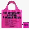 LOQI – Τσάντα Shopping Bag Guerrilla Girls The Advantages of Being A Woman Artist Μεταφέρετε μαζί σας ένα από τα πιο εμβληματικά καλλιτεχνικά και κοινωνικά μηνύματα της σύγχρονης τέχνης με την LOQI Guerrilla Girls – The Advantages of Being A Woman Artist. Μια ξεχωριστή τσάντα που συνδυάζει λειτουργικότητα, τέχνη και πολιτισμό σε ένα καθημερινό αξεσουάρ. Οι Guerrilla Girls έγιναν γνωστές για το χιούμορ, τις δυνατές εικόνες και τα μηνύματα που ανέδειξαν την υποεκπροσώπηση των γυναικών στον χώρο της τέχνης. Από το 1988 μέχρι σήμερα, το έργο τους παραμένει επίκαιρο και αναγνωρίσιμο παγκοσμίως. Το χαρακτηριστικό έργο "The Advantages of Being A Woman Artist" μεταφέρεται σε αυτή τη συλλεκτική τσάντα της LOQI, σε συνεργασία με την Tate London. Χαρακτηριστικά Brand: LOQI Καλλιτέχνης: Guerrilla Girls Έργο: The Advantages of Being A Woman Artist Συλλογή: Tate London Τύπος: Επαναχρησιμοποιούμενη τσάντα αγορών Υλικό: Ανακυκλωμένος πολυεστέρας Χαρακτηριστικά: Ελαφριά, ανθεκτική και κατάλληλη για καθημερινή χρήση Ιδανική για: αγορές, βόλτες, ταξίδια και λάτρεις της τέχνης Μια μοναδική τσάντα που δεν μεταφέρει μόνο αντικείμενα, αλλά και ένα διαχρονικό μήνυμα για τη θέση των γυναικών στην τέχνη και τον πολιτισμό. Description Carry one of the most iconic statements in contemporary art with the LOQI Guerrilla Girls – The Advantages of Being A Woman Artist Shopping Bag. Combining functionality, creativity and cultural significance, this reusable tote is designed for everyday life. The Guerrilla Girls are renowned for their bold visual language and witty activism highlighting the underrepresentation of women in the art world. Their famous 1988 artwork is reproduced on this special LOQI bag created in collaboration with Tate London. Brand: LOQI Artist: Guerrilla Girls Artwork: The Advantages of Being A Woman Artist Collection: Tate London Type: Reusable shopping bag Material: Recycled polyester Features: Lightweight, durable and eco-friendly Ideal for: shopping, commuting, travel and art lovers LOQI Τσάντα Guerrilla Girls The Advantages of Being A Woman Artist