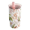 Quokka Θερμός Thermal Cup με Καλαμάκι Mist Leaves 720ml