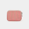 Hindbag Πορτοφολάκι Lili Red Stripe από Οργανικό Βαμβάκι