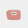 Hindbag Πορτοφολάκι Lili Red Stripe από Οργανικό Βαμβάκι