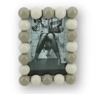 HOUSEVITAMIN Κορνίζα Bubbles Sand Taupe 18.5×13.5cm