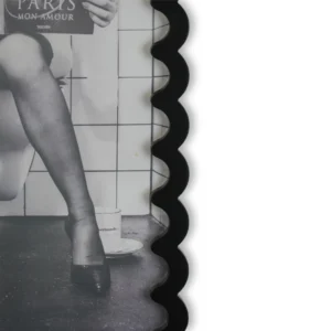 HOUSEVITAMIN Κορνίζα Wavey Black 33×43cm