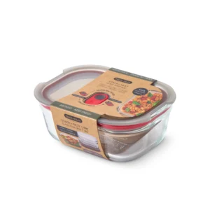 Black + Blum Γυάλινο Δοχείο Φαγητού Stack+Nest 600ml
