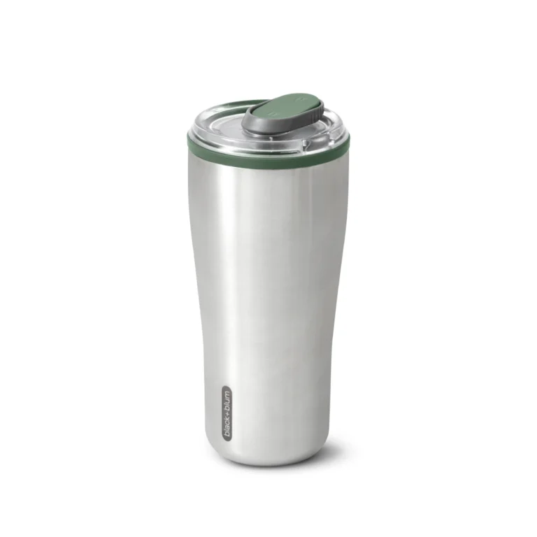 Black + Blum Travel Tumbler Olive 600ml Ανοξείδωτος Θερμός