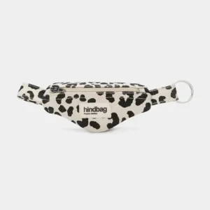 Hindbag Μπρελόκ Πορτοφολάκι Côme Ecru Leopard