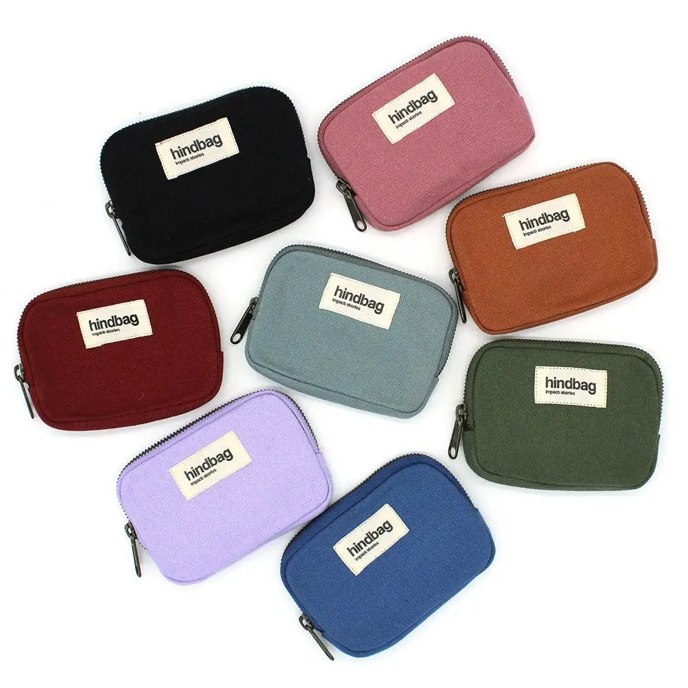 Hindbag Πορτοφολάκι Lili Black από Οργανικό Βαμβάκι
