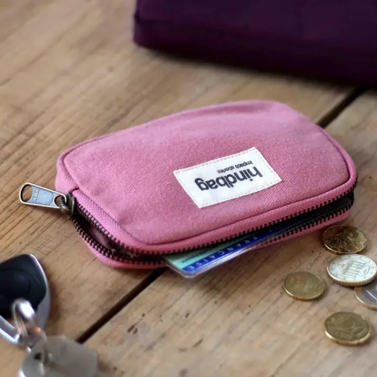 Hindbag Πορτοφολάκι Lili Blush Pink από Οργανικό Βαμβάκι