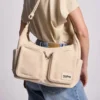 Hindbag Τσάντα Ώμου Emile Jute από Οργανικό Βαμβάκι