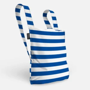 Notabag Original Marine Stripes – Πτυσσόμενη Tote Τσάντα & Backpack από Ανακυκλωμένα Υλικά