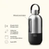 noma noma Παγούρι Θερμός Coffee Black 500ml Ανοξείδωτο